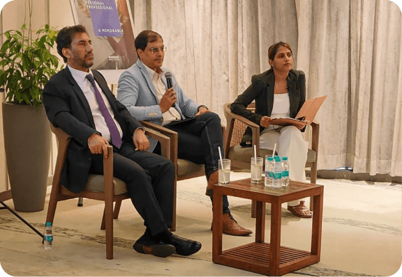 Borderless Team at Conference Table